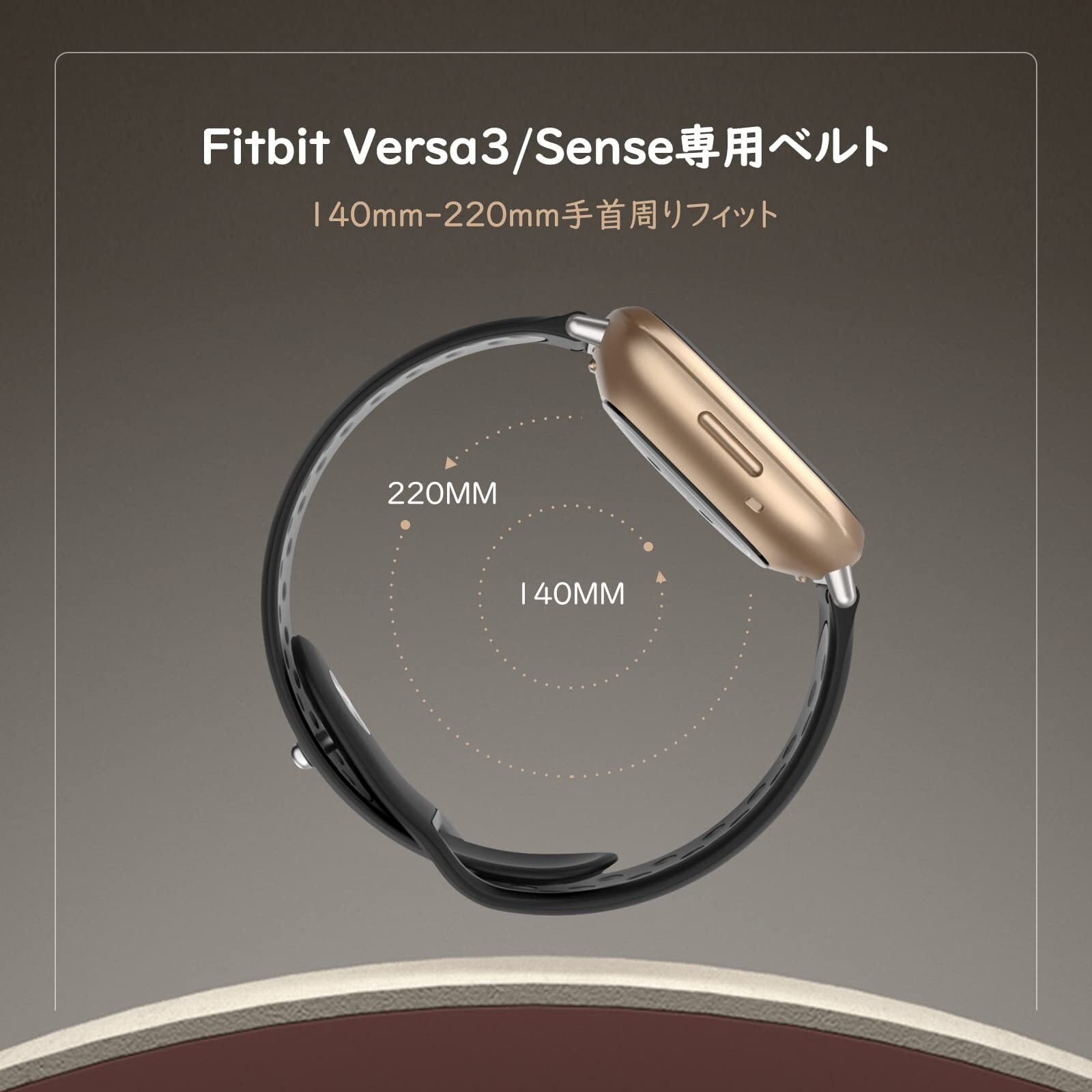 [ATiC] Fitbit Versa4/Versa3/Sense2/Sense バンド Fitbit Versa3/VersaSense交換 ...