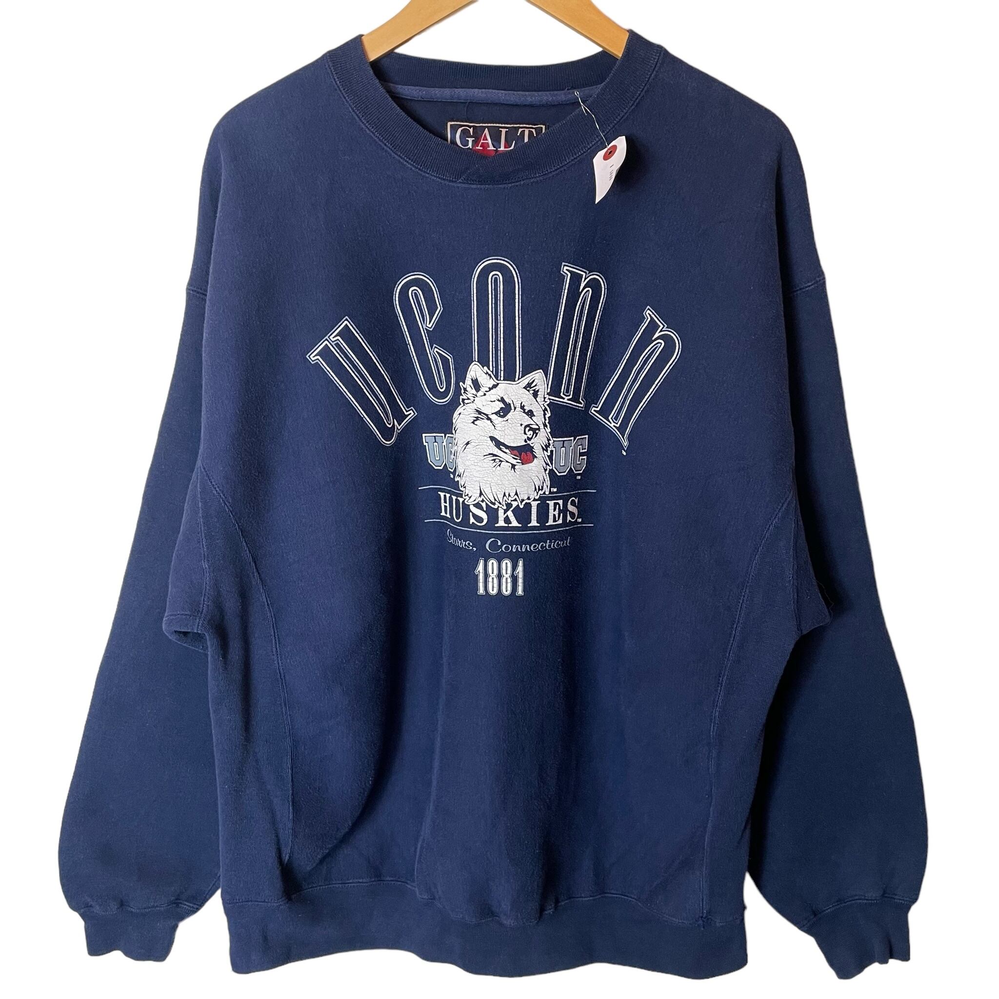 UCONN HUSKIES スウェット カレッジ プリント XL No.812