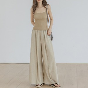 Wide Linen Culottes KRE1774