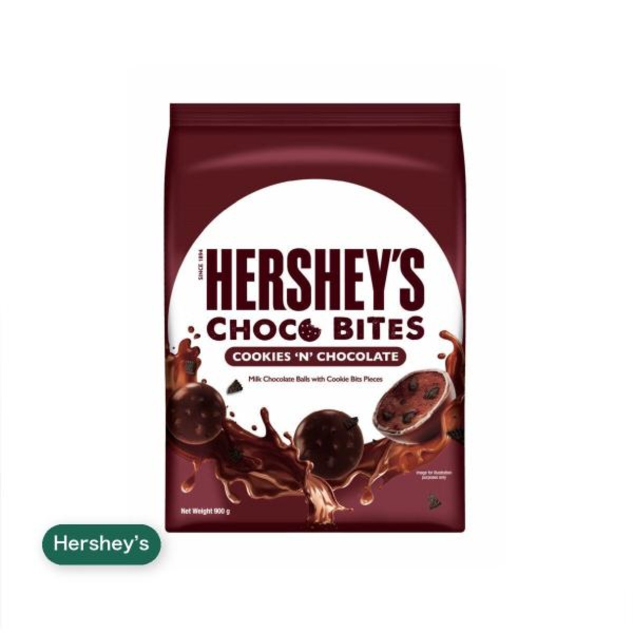 【2セット】ハーシー チョコバイツ クッキー＆チョコ 900g