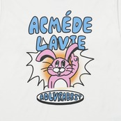 【acme de la vie】PINK RABBIT LS T-SHIRT