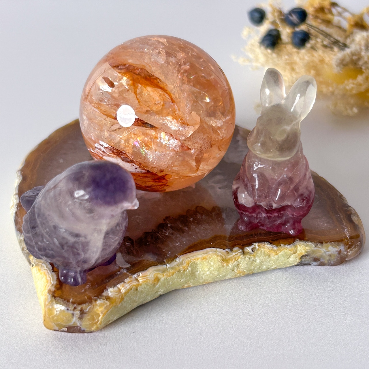 アゲート プレート ＊ Agate ＊ 天然石