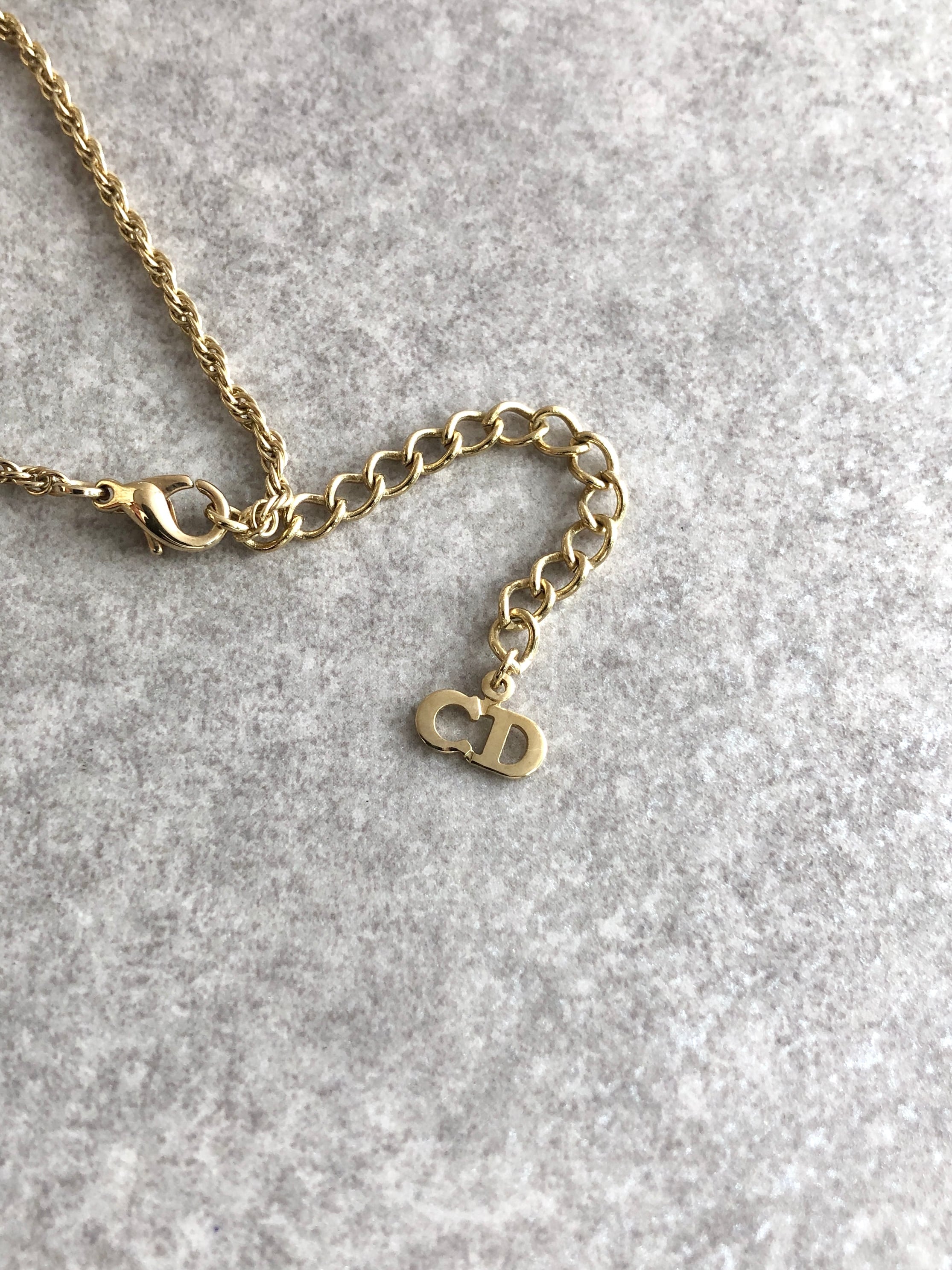 Christian Dior クリスチャン ディオール イヤリング ゴールド 付け替