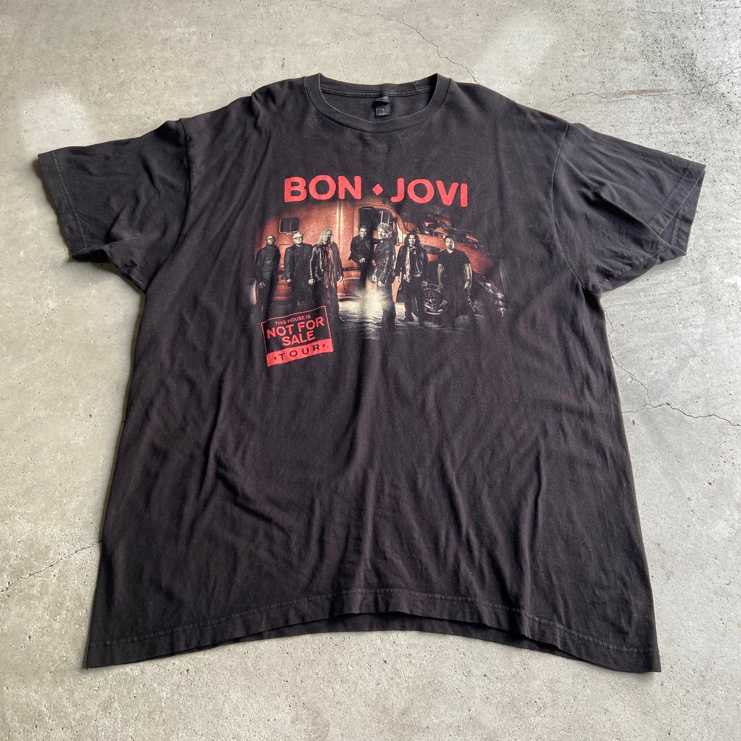 BON JOVI ボンジョヴィ 2017 ”NOT FOR SALE” ツアー バンドTシャツ