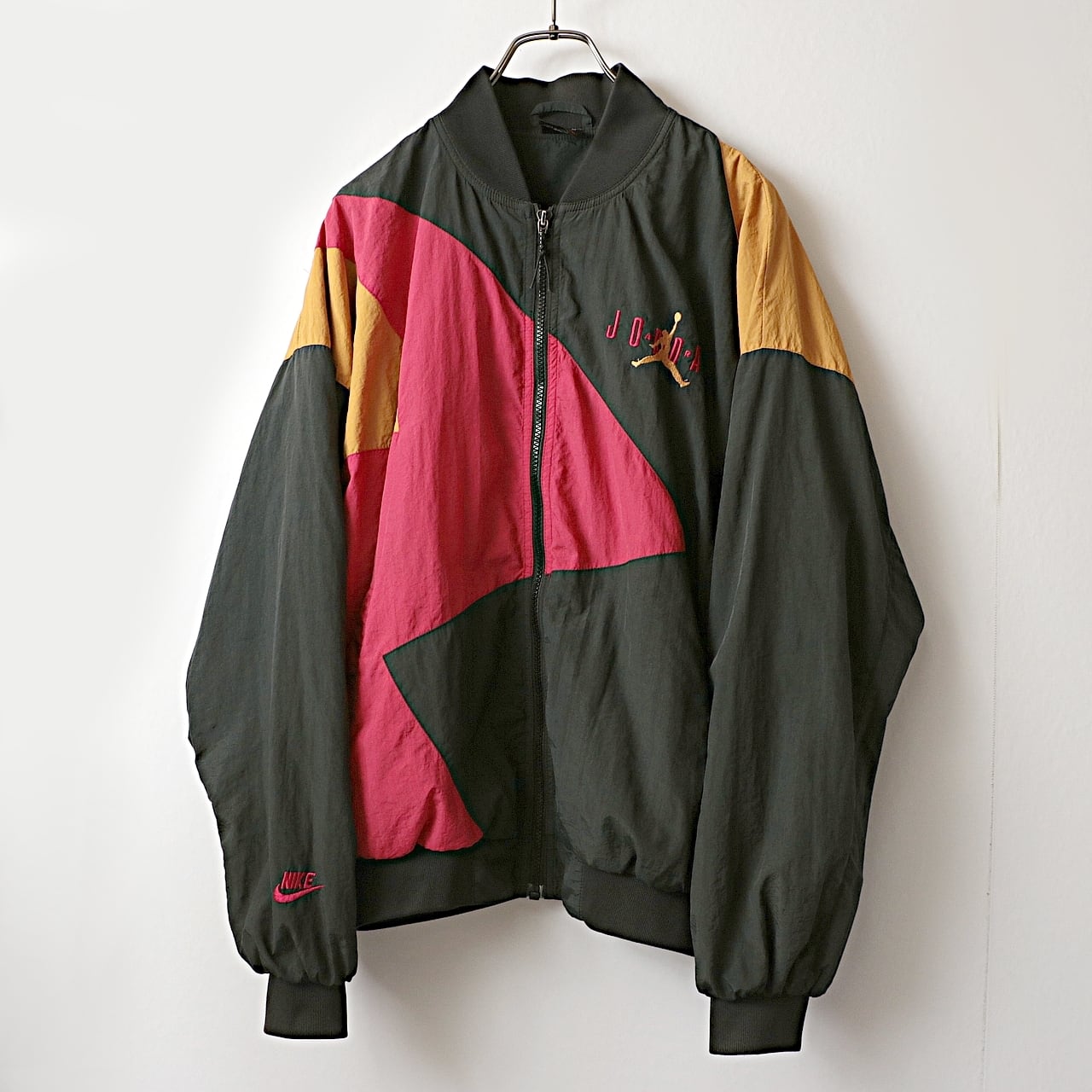 90s NIKE ナイキ JORDAN ジョーダン クレイジーパターン ナイロン ジャケット 古着 used