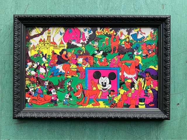 1974 memorial orgy post card framing