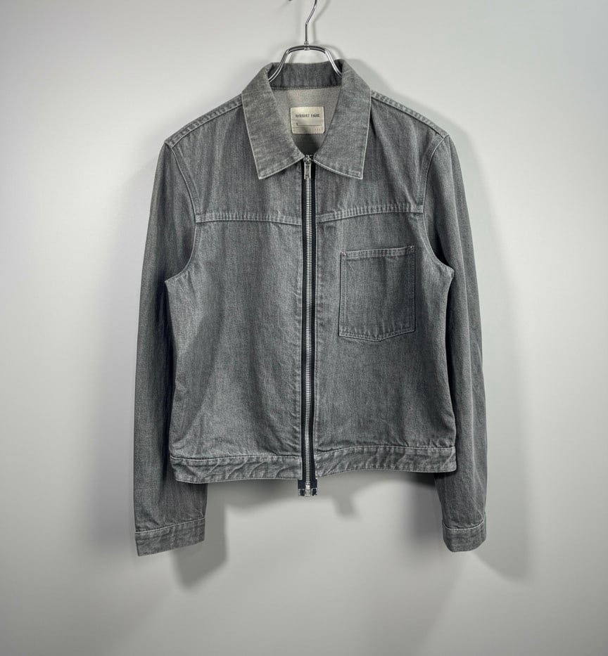 c.1998–1999 HELMUT LANG DENIM ZIP JACKET ( size 50 ) | Daily Dress