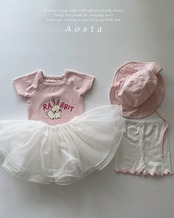 【取寄/韓国直送】Aosta 26/SM ラビットTシャツ夏服｜韓国子供服