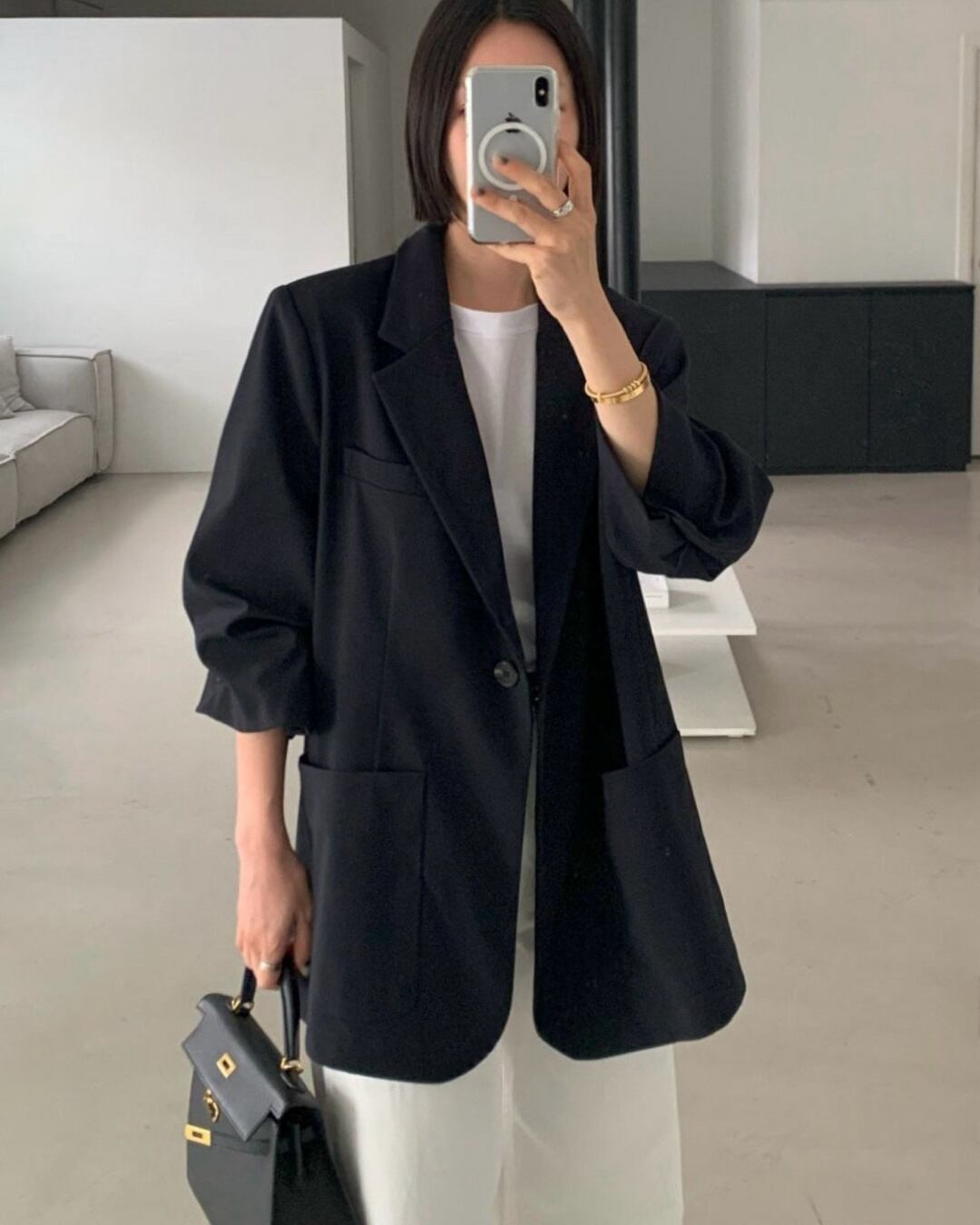 テーラードオーバージャケット