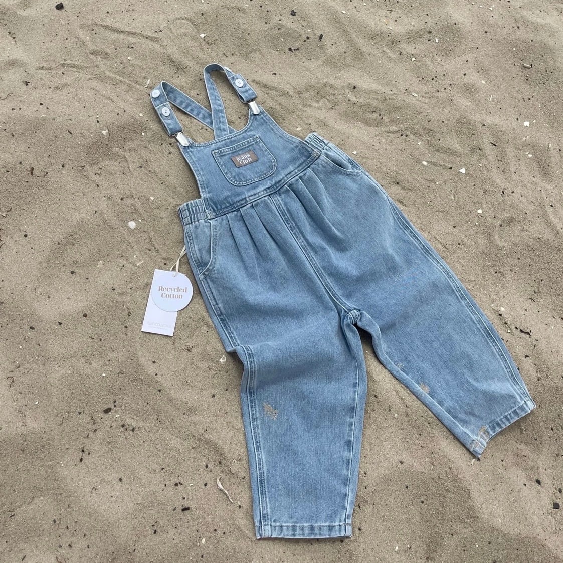 【即納】ラスト4y / twin collective / Bowie Bubble Overall - Fame blue