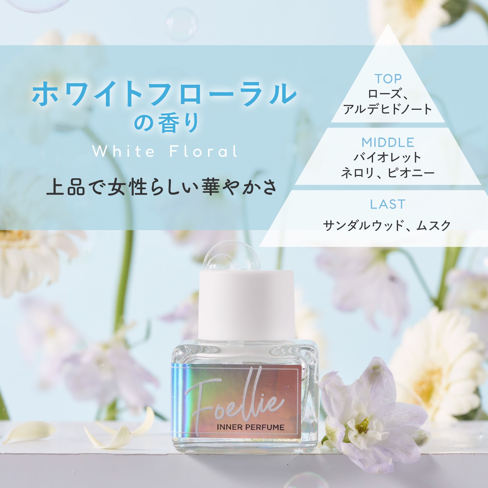 フォエリー インナーパフューム チェリーブロッサムの香り 5mL #115070