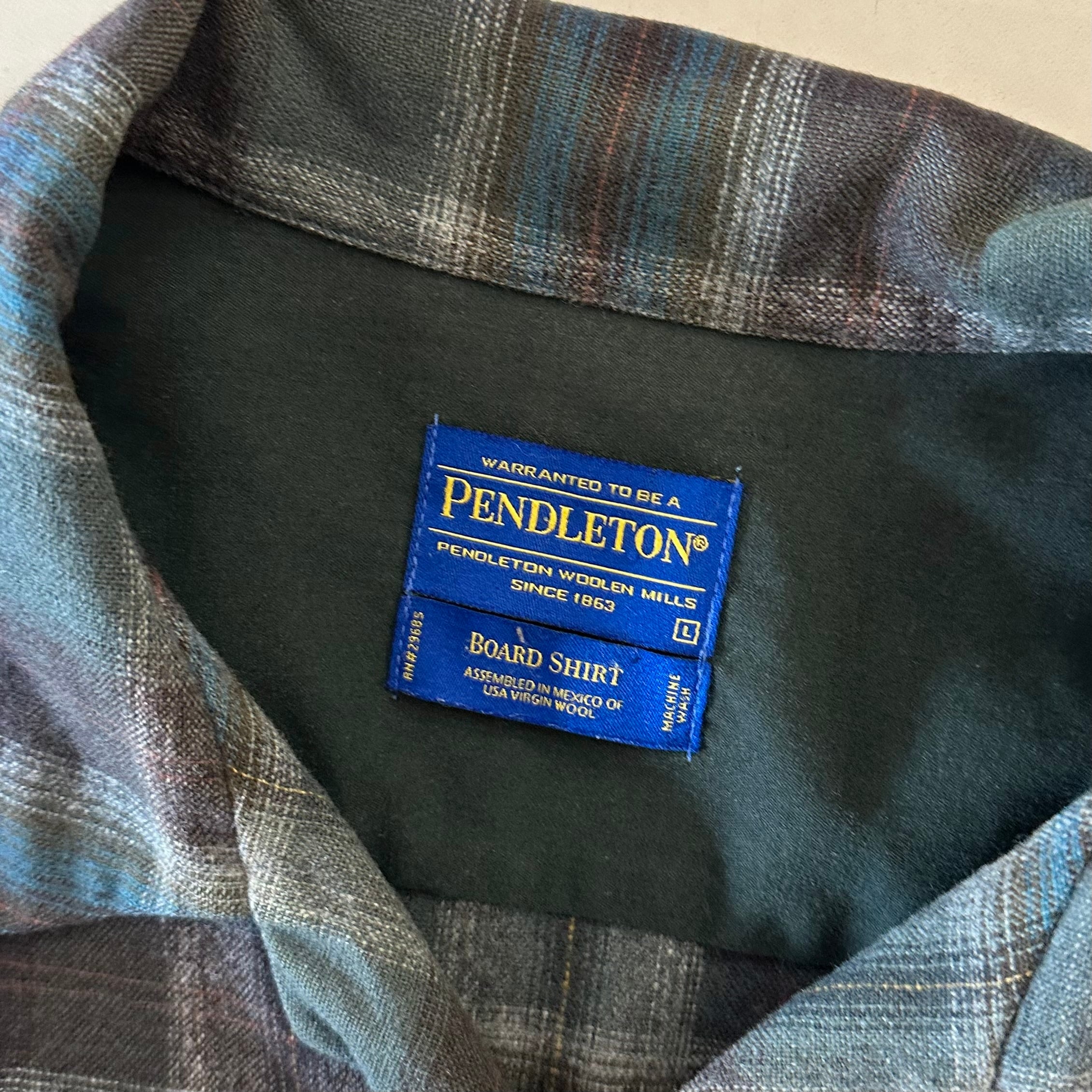 00s PENDLETON BOARD SHIRT | BerBerJin Yuhodo