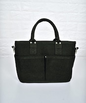 【直営限定ITEM】-TYPE F- パッチ×ペイントコンパクト3wayバッグ (BLACK) CQ-49501H