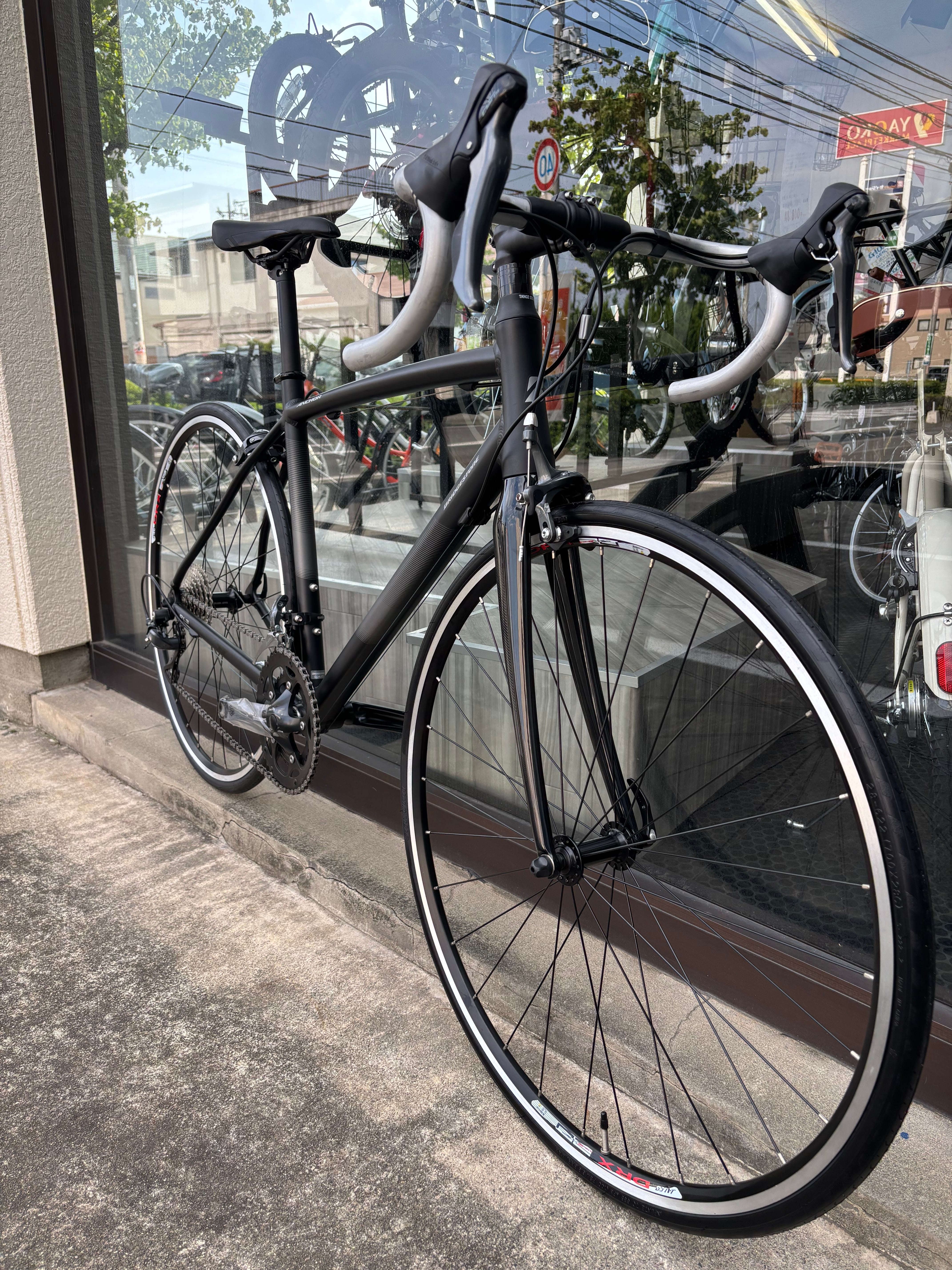 700×28C型 ロードバイク RL3 DROP CLARISモデル ミッドナイトブラック