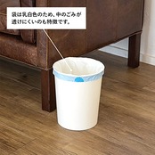 ネクスタ ポリ袋 ゴミ袋 ひも付きイージーポリ袋 6L 15枚 約36×35cm 乳白