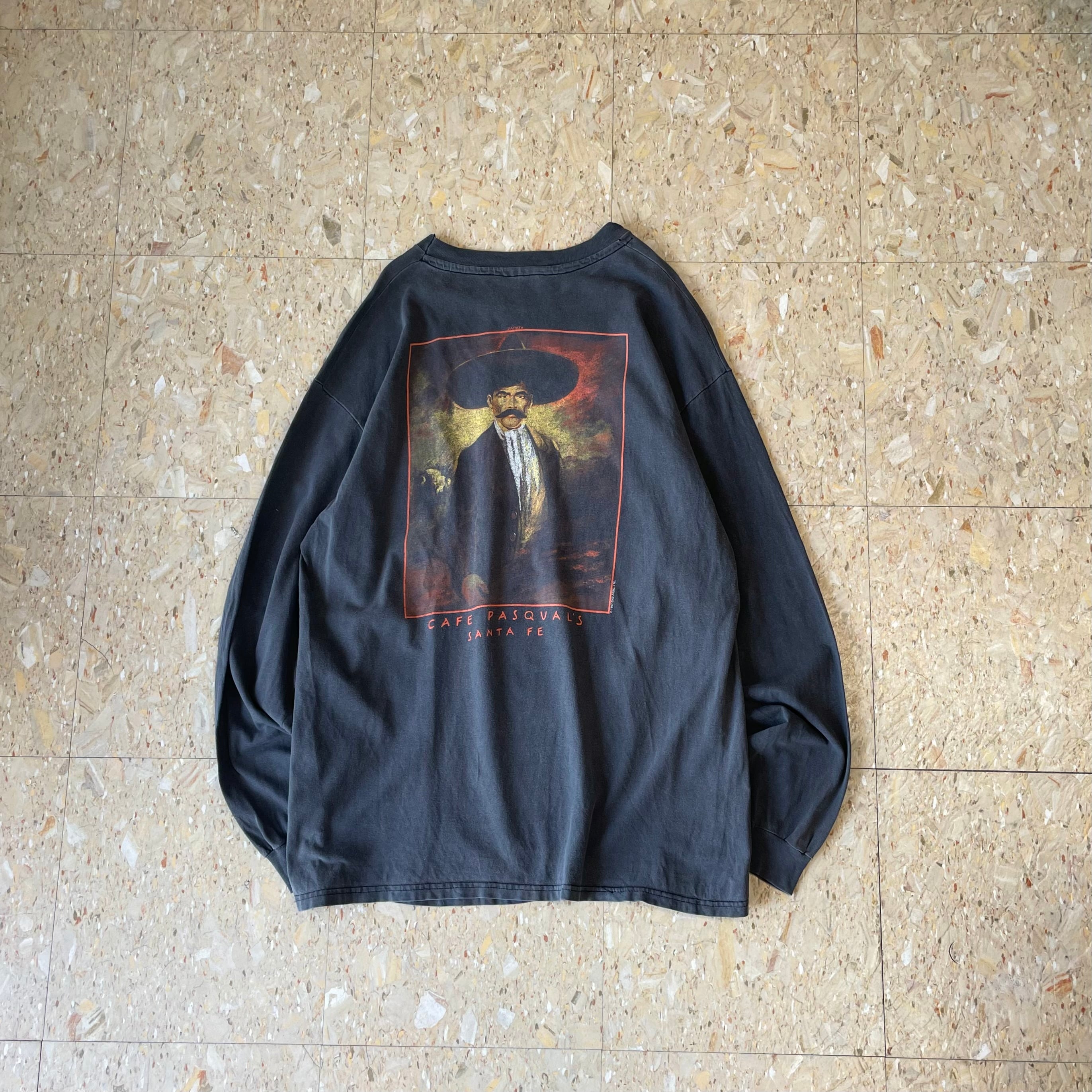 90s USA製 【OLD GAP】 オールドギャップ 無地 ロンT グリーン size.L