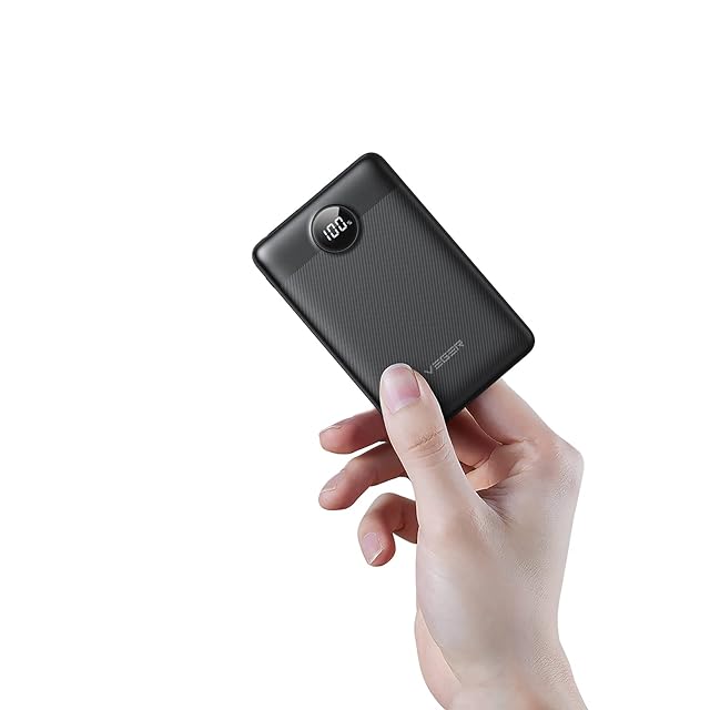 モバイルバッテリー 軽量 小型 【2025業界初登場&22.5W急速充電