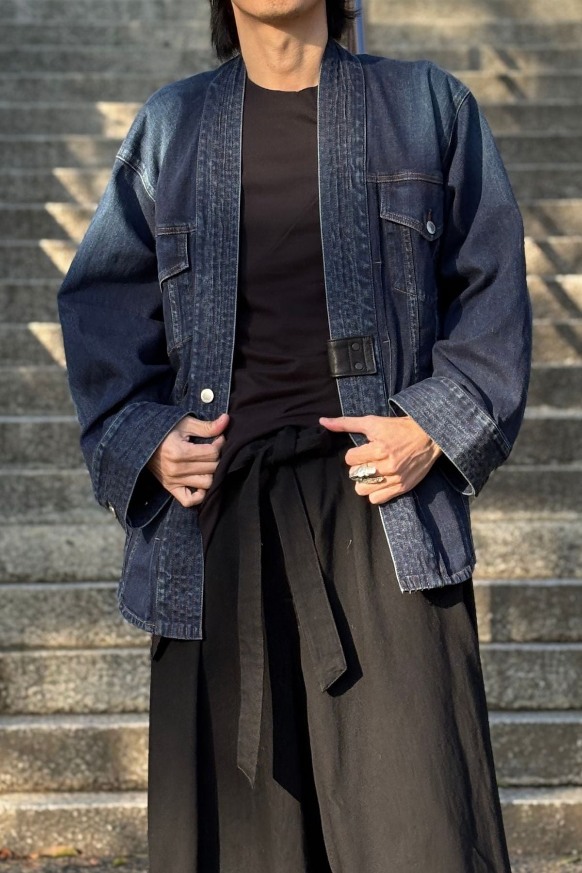 20着限定｜残りわずか 】DENIM JAPAN JACKET―岡山デニムと和の構造美