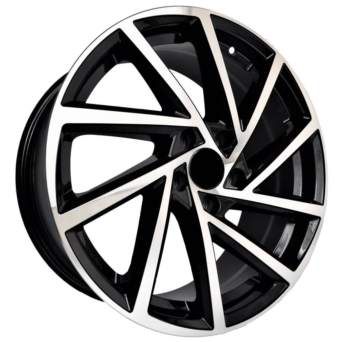 Volkswagen 18インチ ホイール((セット)) 18インチ Black ホイール ( 4本セット ) VW ゴルフ R GTI ジェッタ