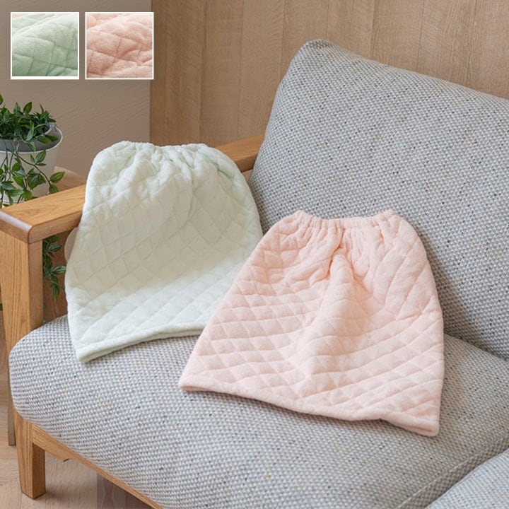 寝具 腹巻 寝冷え対策 お昼寝 キッズ ジュニア 綿100％ ゴム付き ズレない 着脱簡単 洗える 洗濯機丸洗い 優しいタオル地 L 50×40cm ピンク