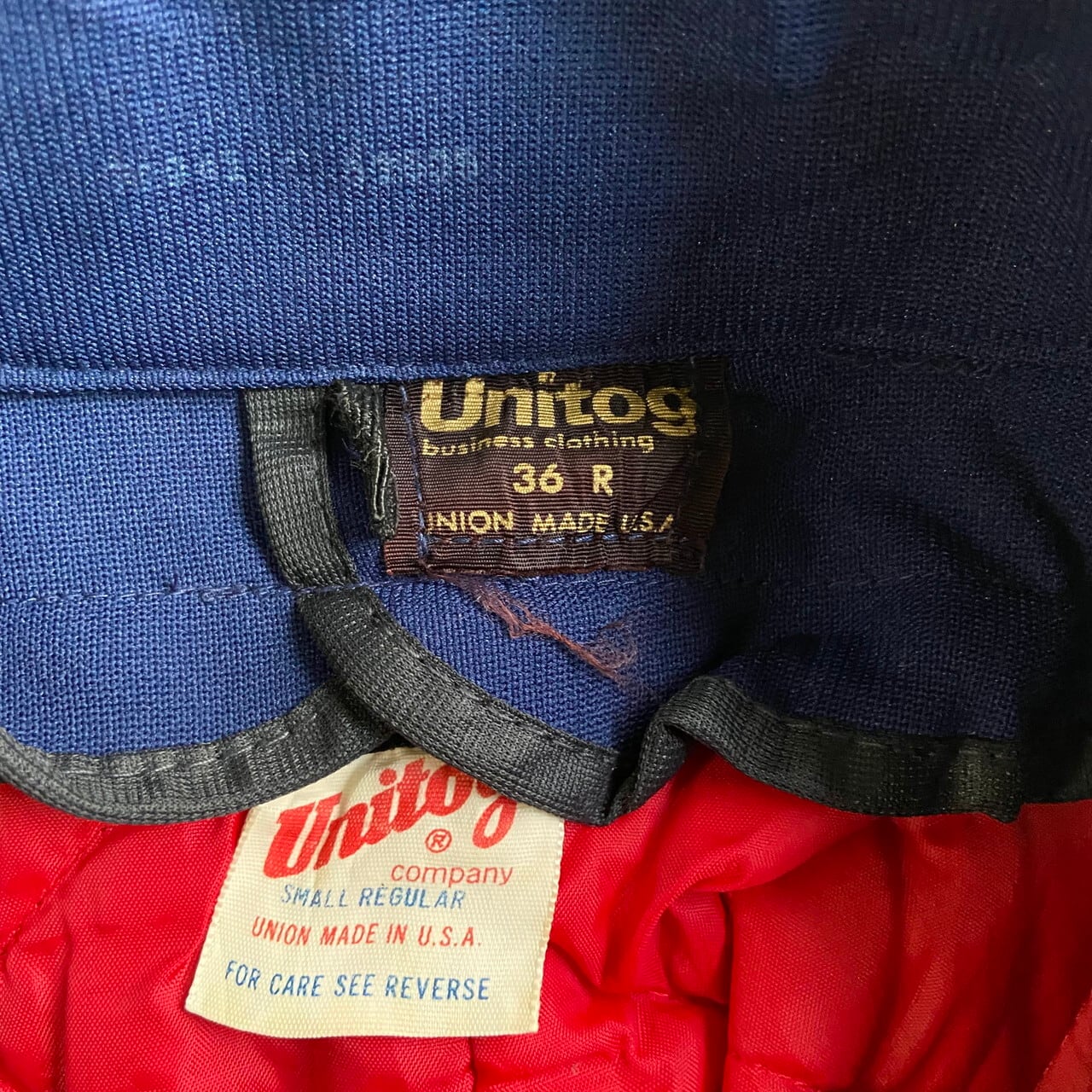 USA製 60年代 Unitog ユニフォーム 企業ロゴ ワッペン ワーク ...