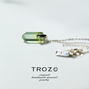 【001 Necklace Fest 2026】 トルマリン 鉱物原石 シルバー925 ネックレス 天然石 アクセサリー (No.3775)