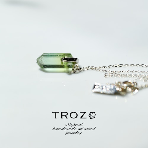 【001 Necklace Fest 2026】 トルマリン 鉱物原石 シルバー925 ネックレス 天然石 アクセサリー (No.3775)