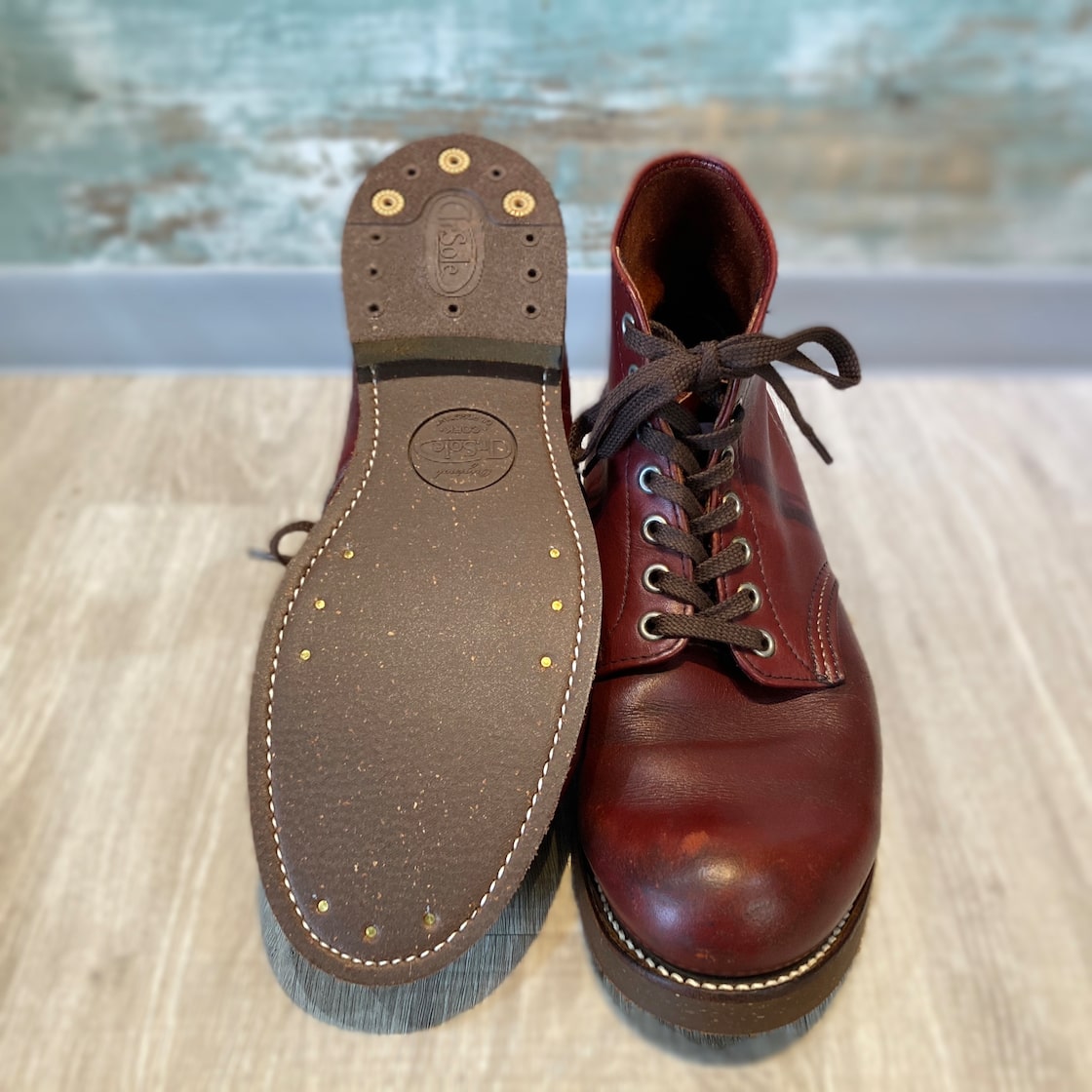 ソールカスタム】レッドウイング8166 サイズUS8 Dウィズ | Pay ID 