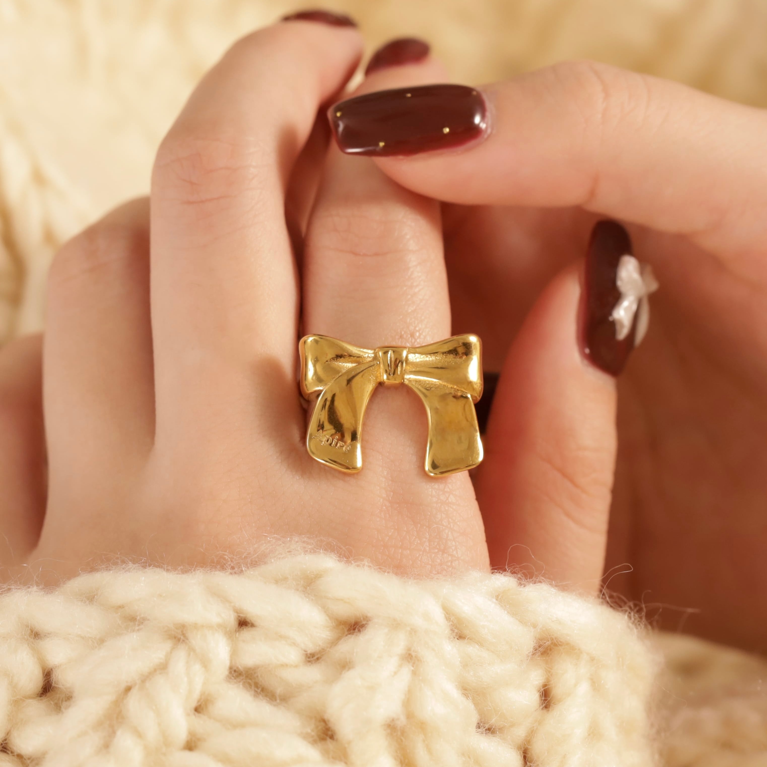 316L melted ribbon ring