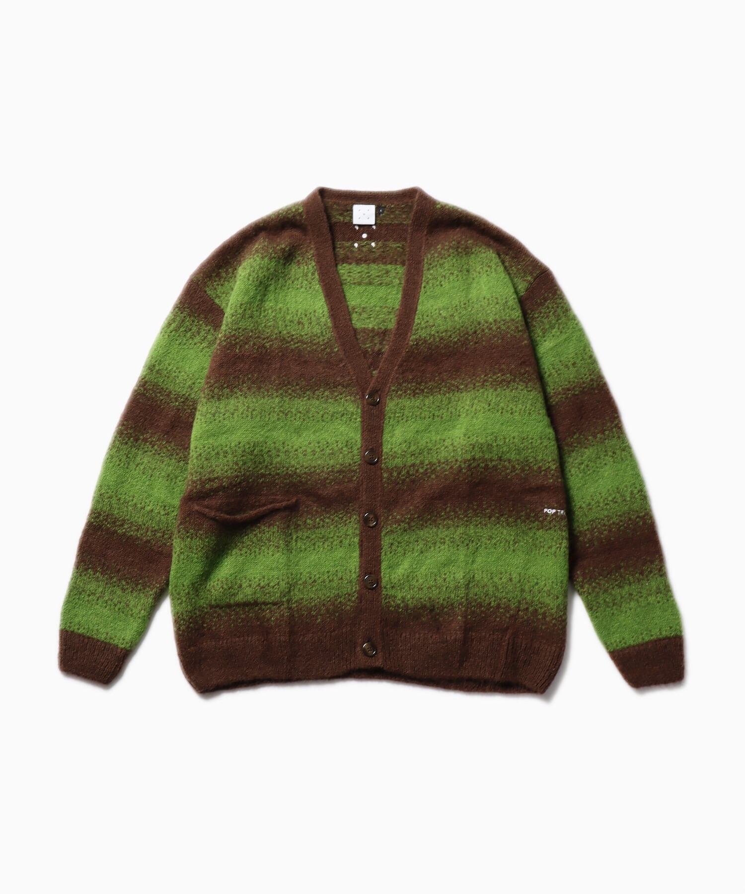 POP TRADING COMPANY/ポップトレーディングカンパニー striped knitted