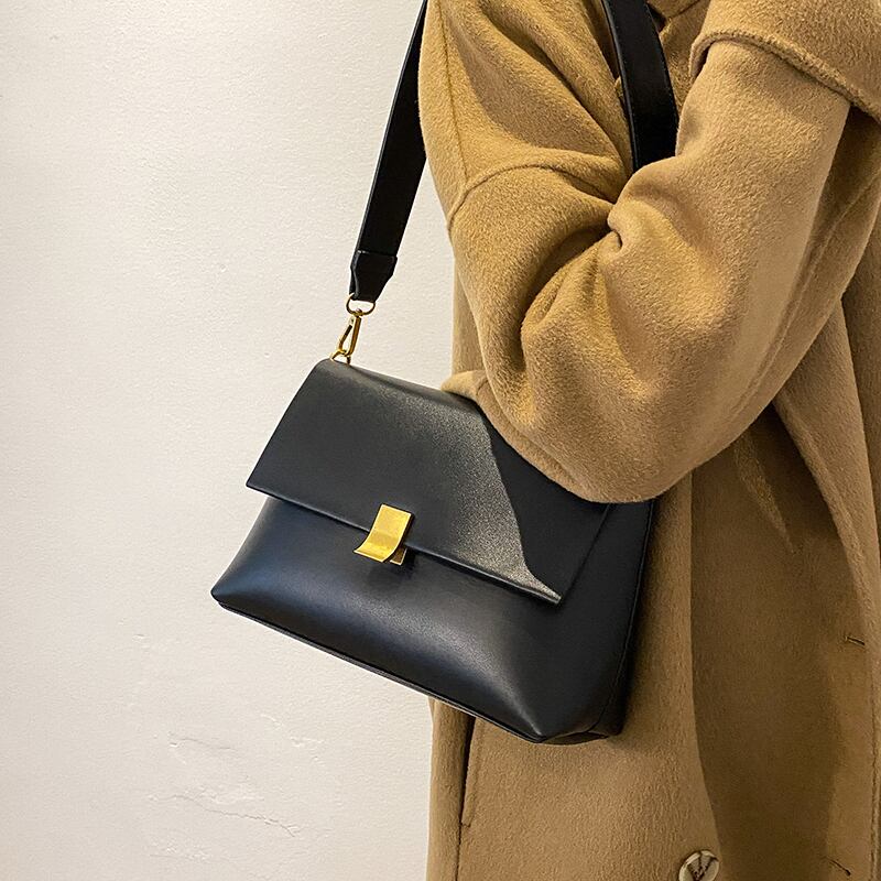 スタンダードレッド レトロ オータム 秋物 ウィンター 冬物 スクウェア メッセンジャーバッグ 手作りハンドバック52126027563