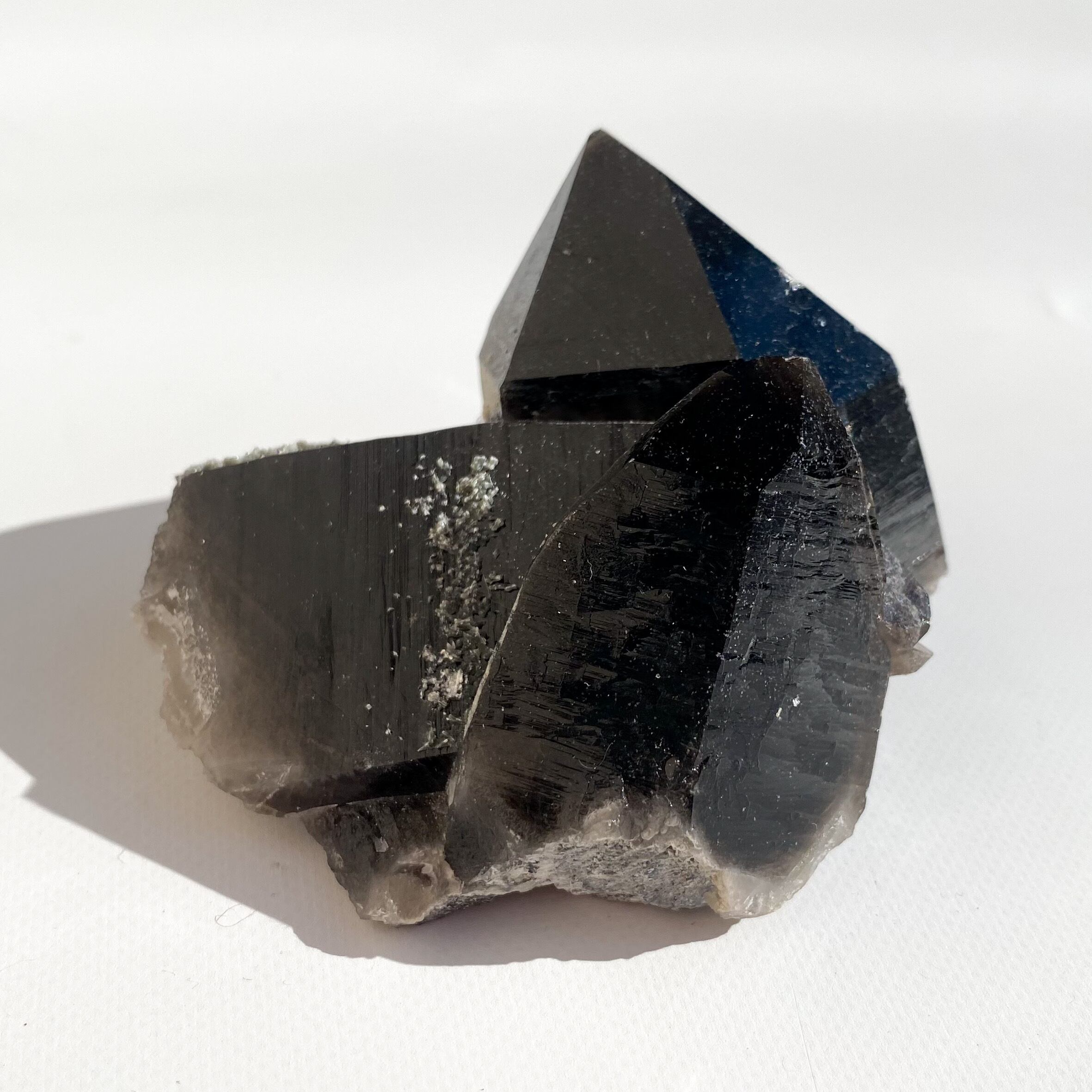 Morion quartz from Tibet