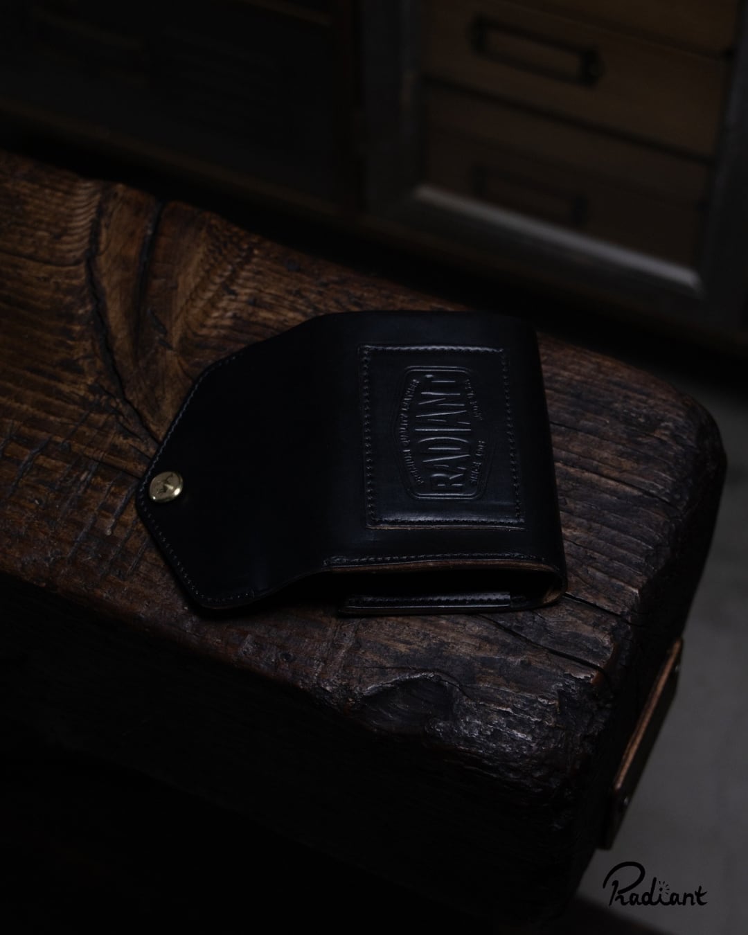 【RADIANT】オーダー品ホーウィン社製クロムエクセルレザー財布RADIANT mini wallet / クロムエクセル【数量限定】 | radiant leatherworks