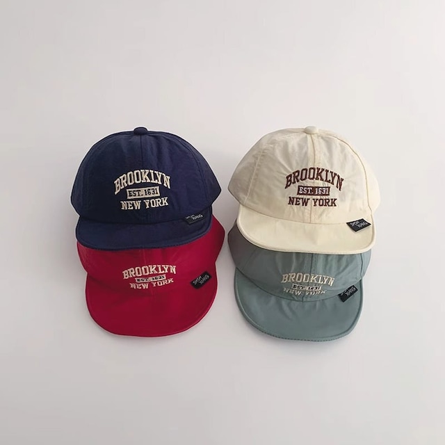 【HAT】英字ロゴオシャレ帽子