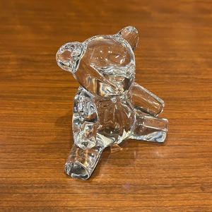 RALPH LAUREN CRYSTAL BEAR PAPERWEIGHT