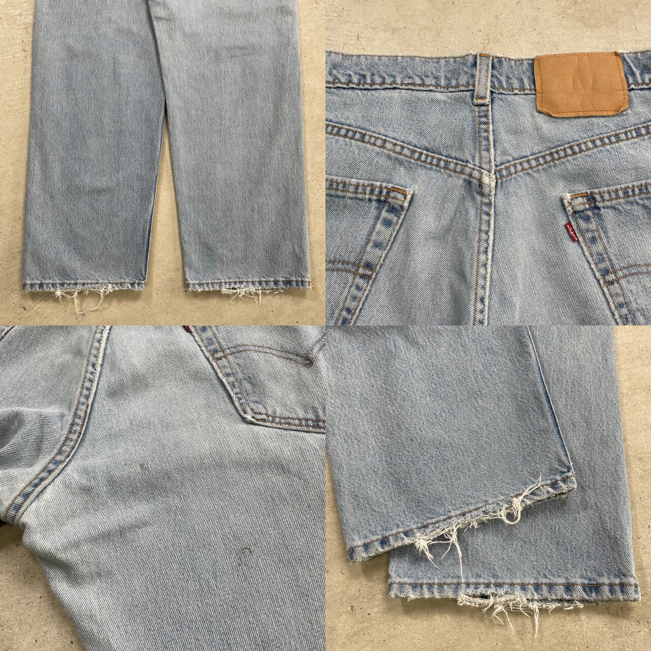 90年代 USA製 Levi's リーバイス 565 バギーデニムパンツ メンズW34