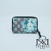 Gucci グッチ GGブルームス 546354 PVC×レザー コインケース 刻印有