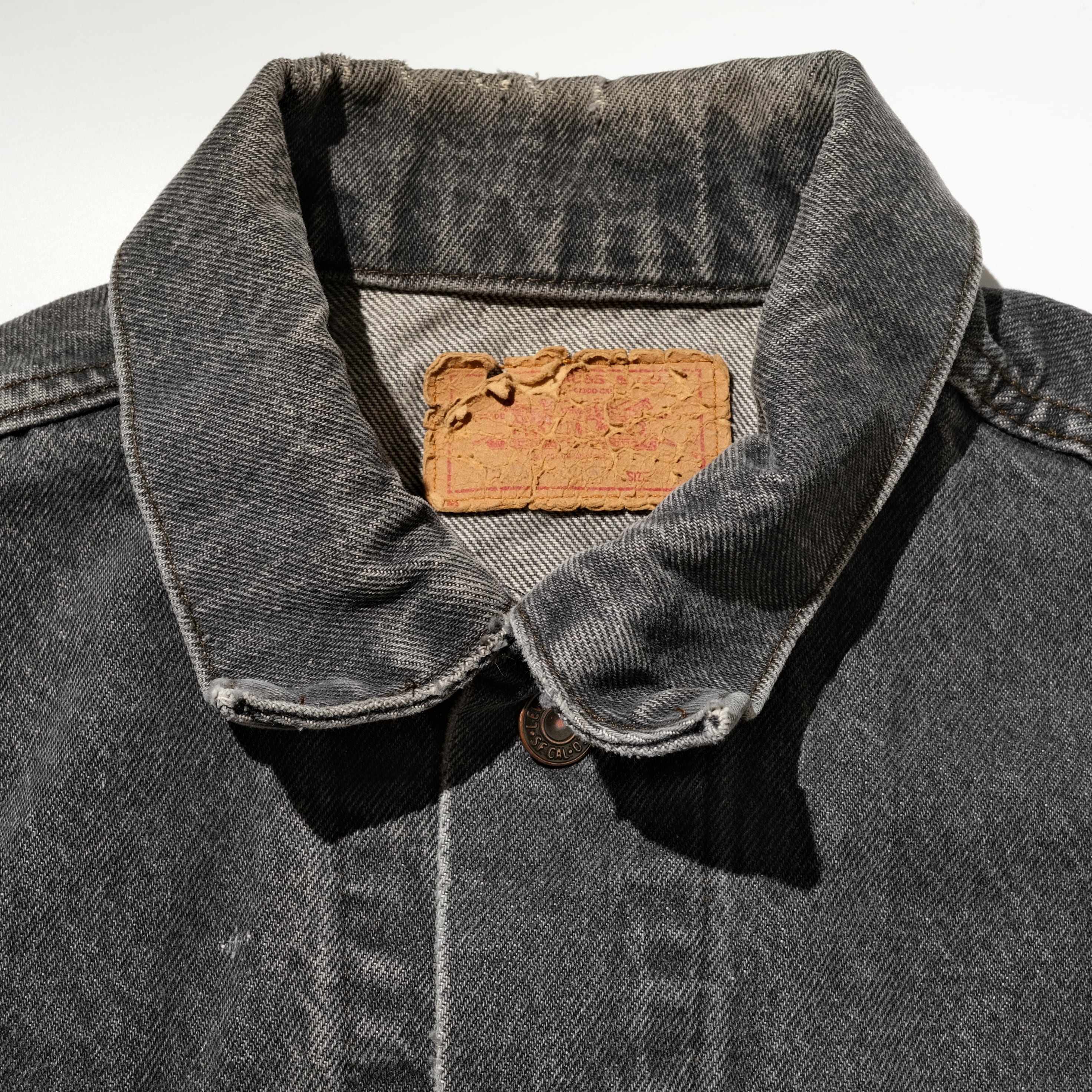 80's Levi's 70506 black yarn dyed made in USA size 42 | goodbuy