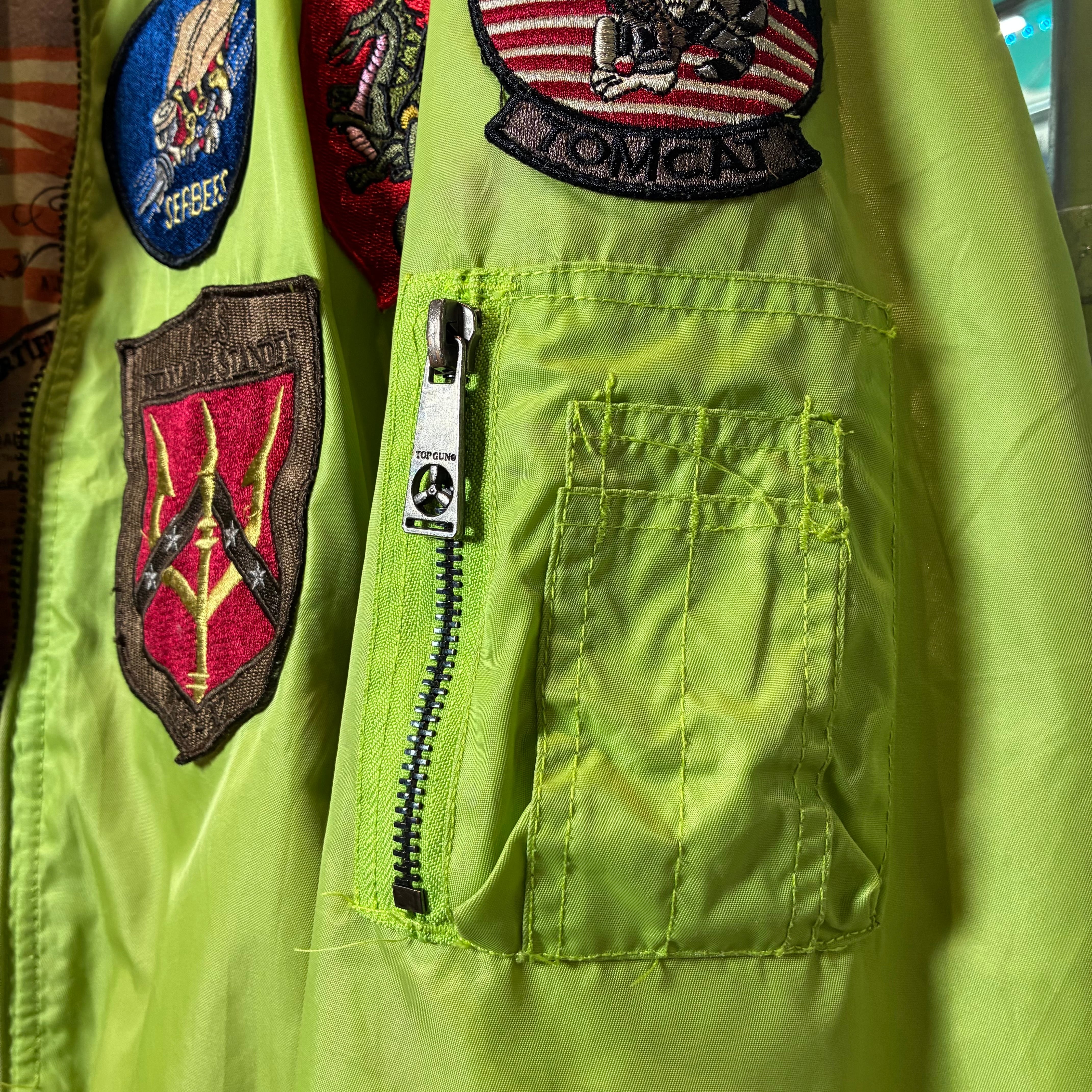 TOP GUNモデル MA-1 フライトジャケット トップガン マーベリック