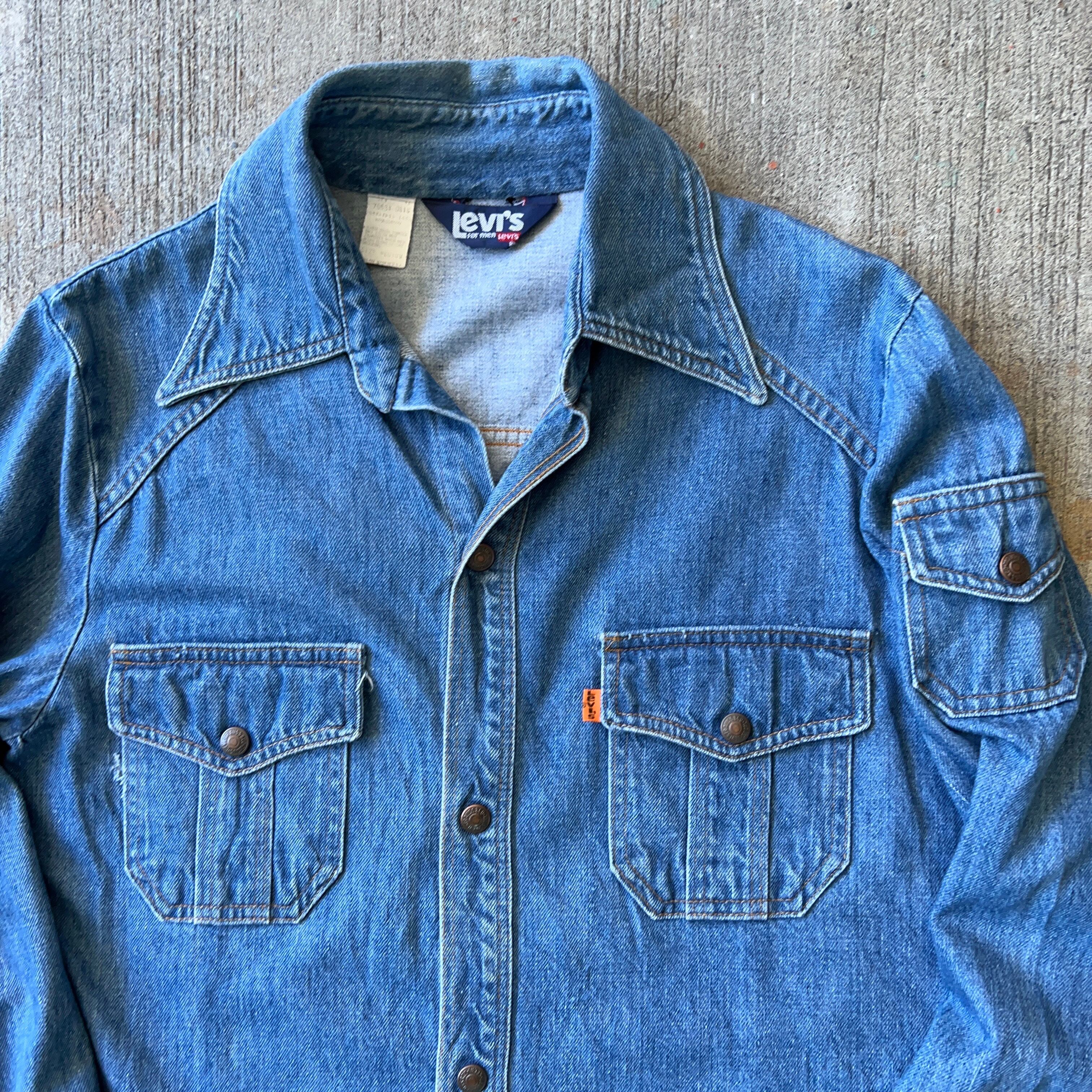 70's~80's Levi's for men デニムシャツ SIZE M【0701A208】 | 【公式 ...