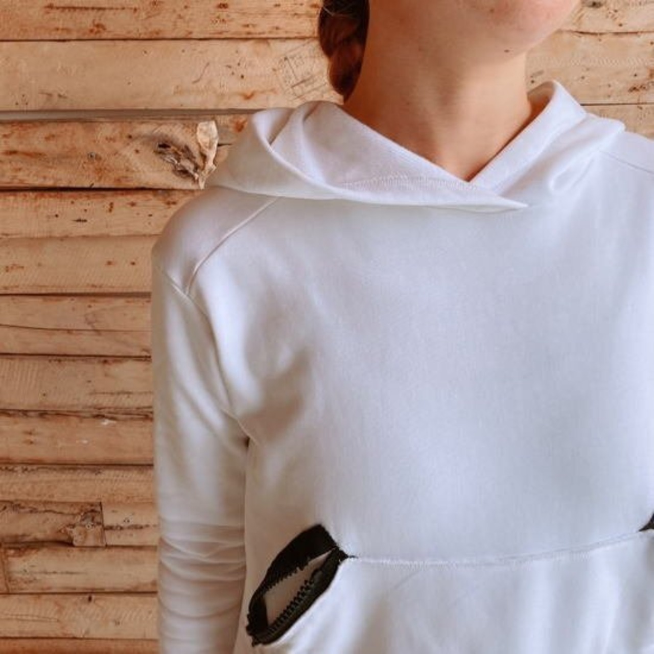 スワロウテイルZIPフーディー　ホワイト【SALE】