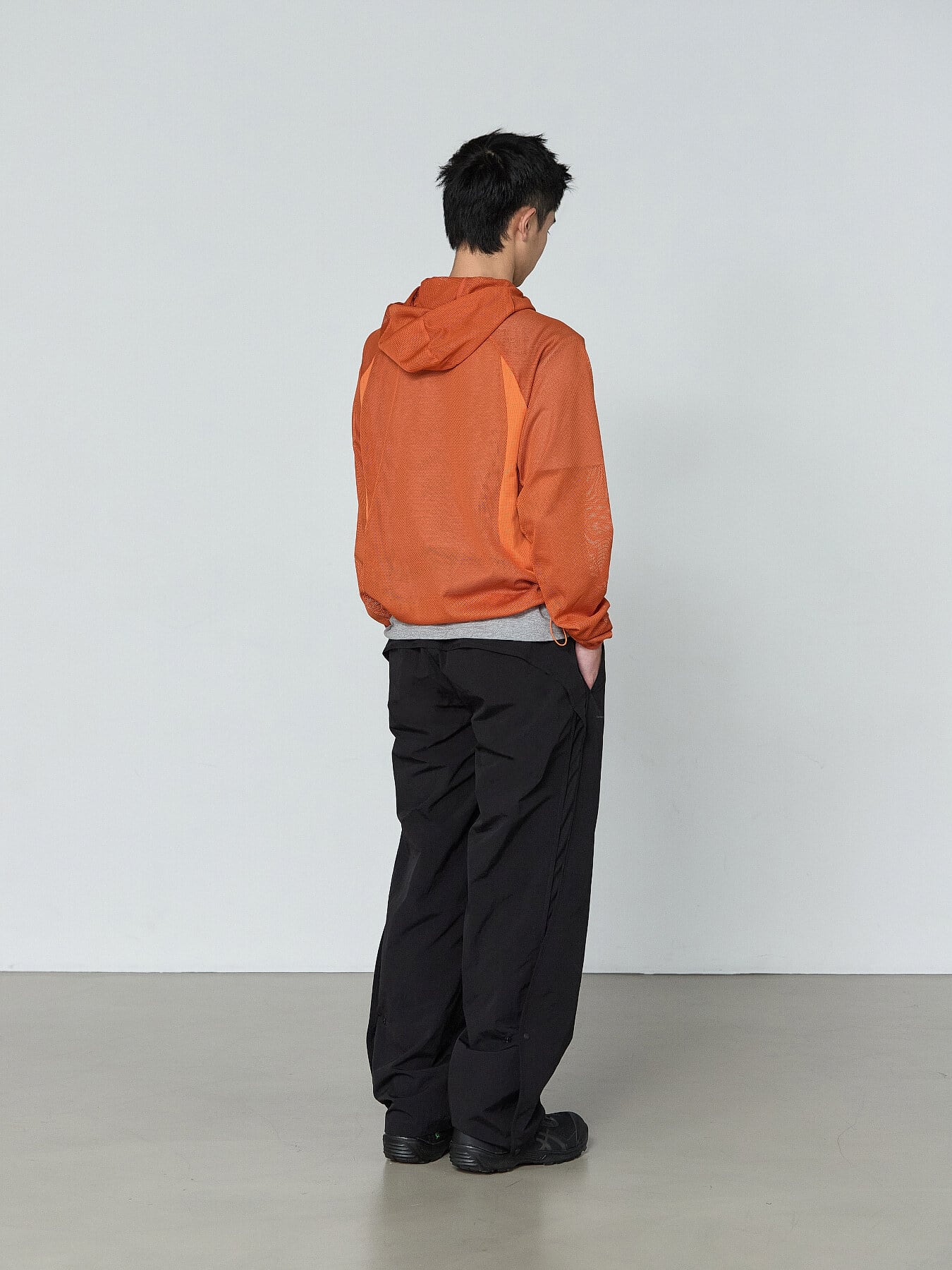 SAN SAN GEAR] SIDE FLAP TRACK PANTS [BLACK] 正規品 韓国ブランド