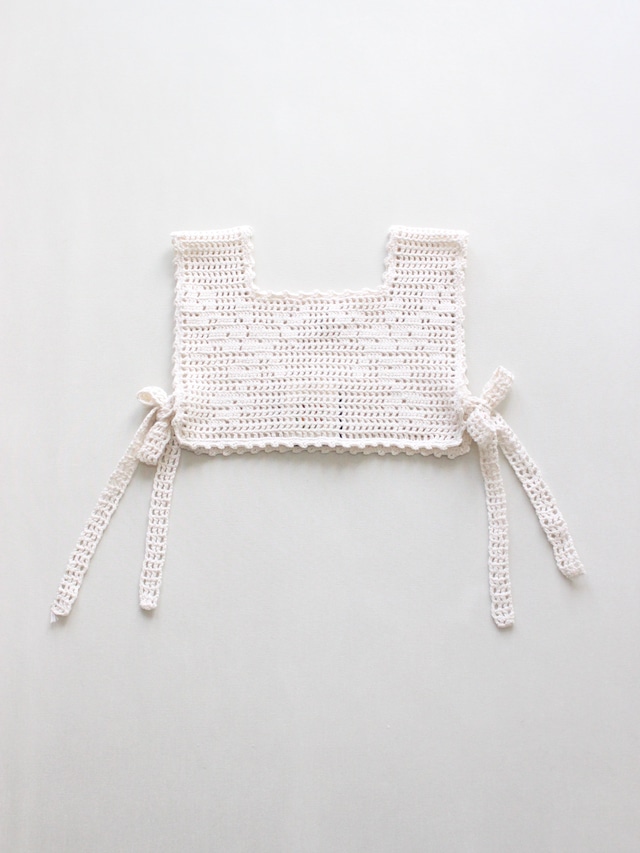 iver and isla   lace crochet smock. natural