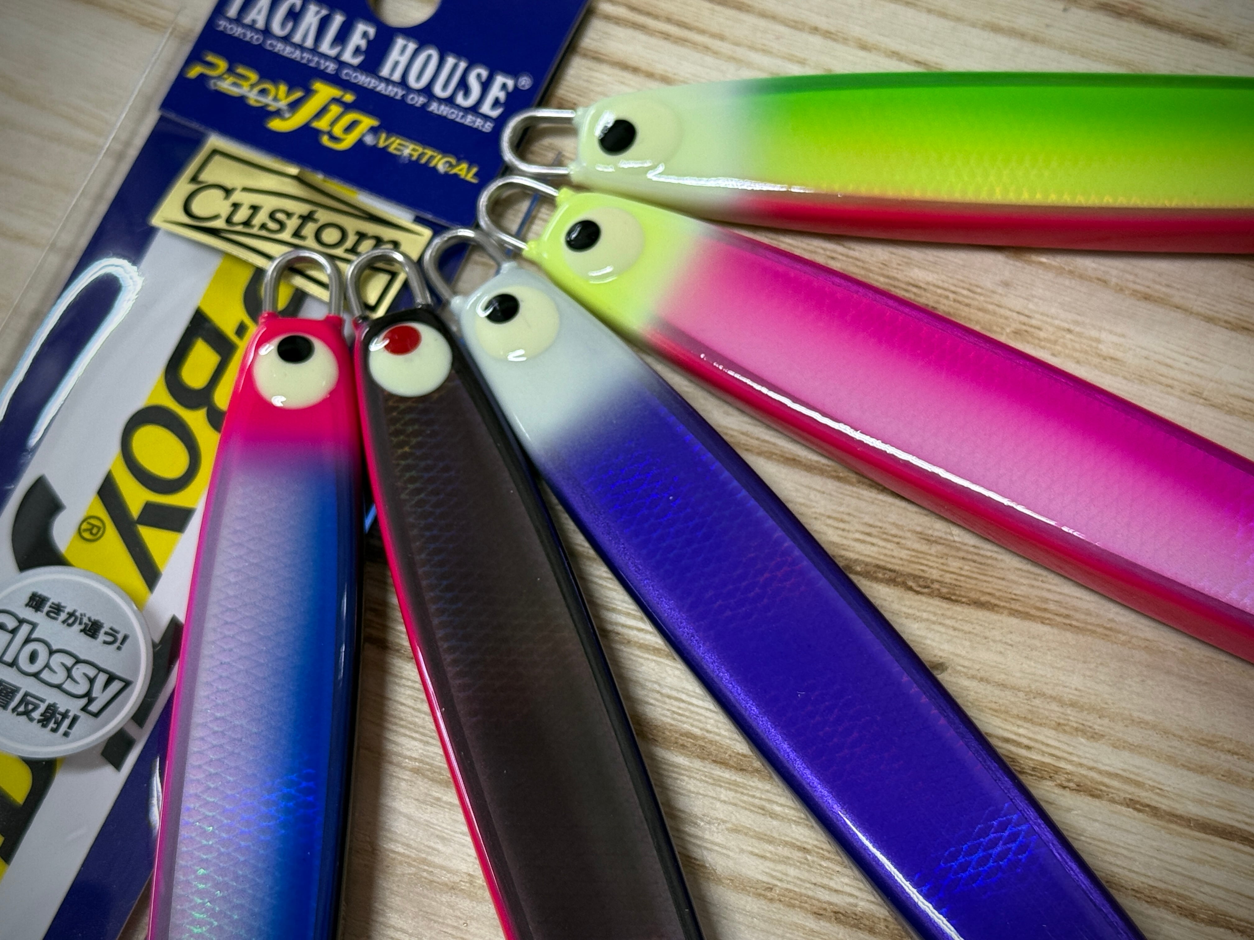 TACKLE HOUSE P-Boy Jig バーチカル 150g【2025問屋オリカラ