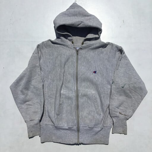 09T010☆ Champion リバースウィーブ フルジップパーカー M