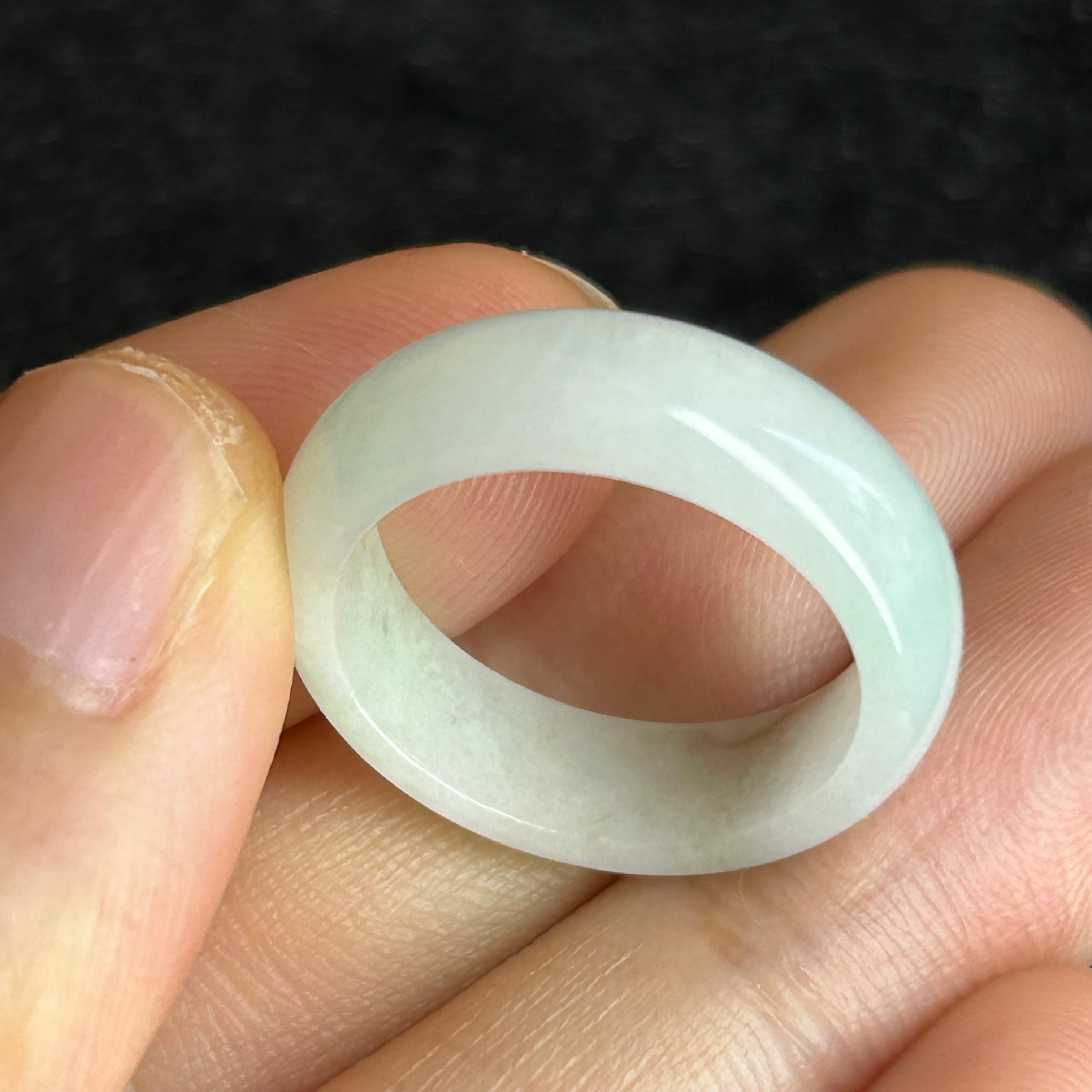 本翡翠指輪 リング ミャンマー産 ピンク 希少 可愛い 太め | FARBE