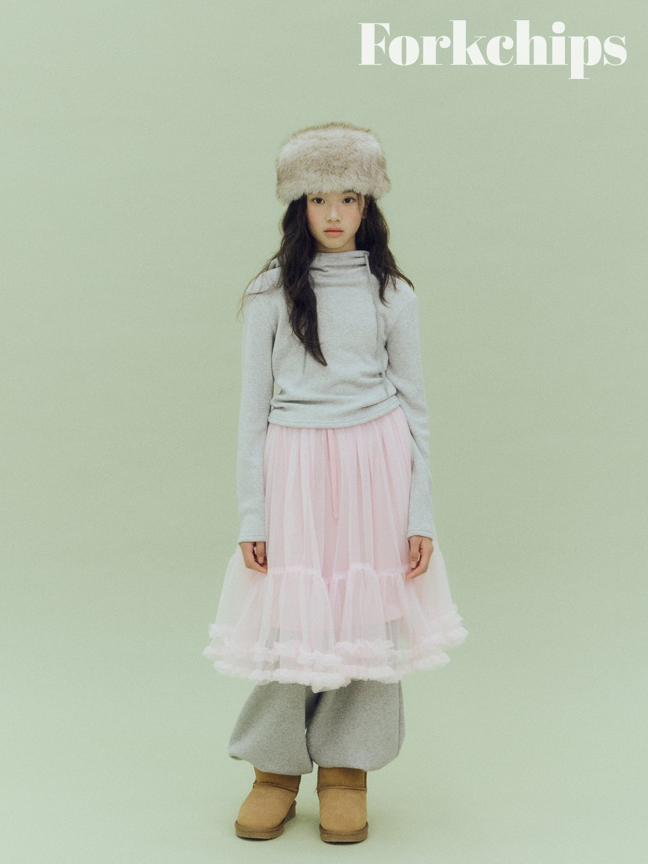 FORK CHIPS［取寄］warmer hood tee 26winter
