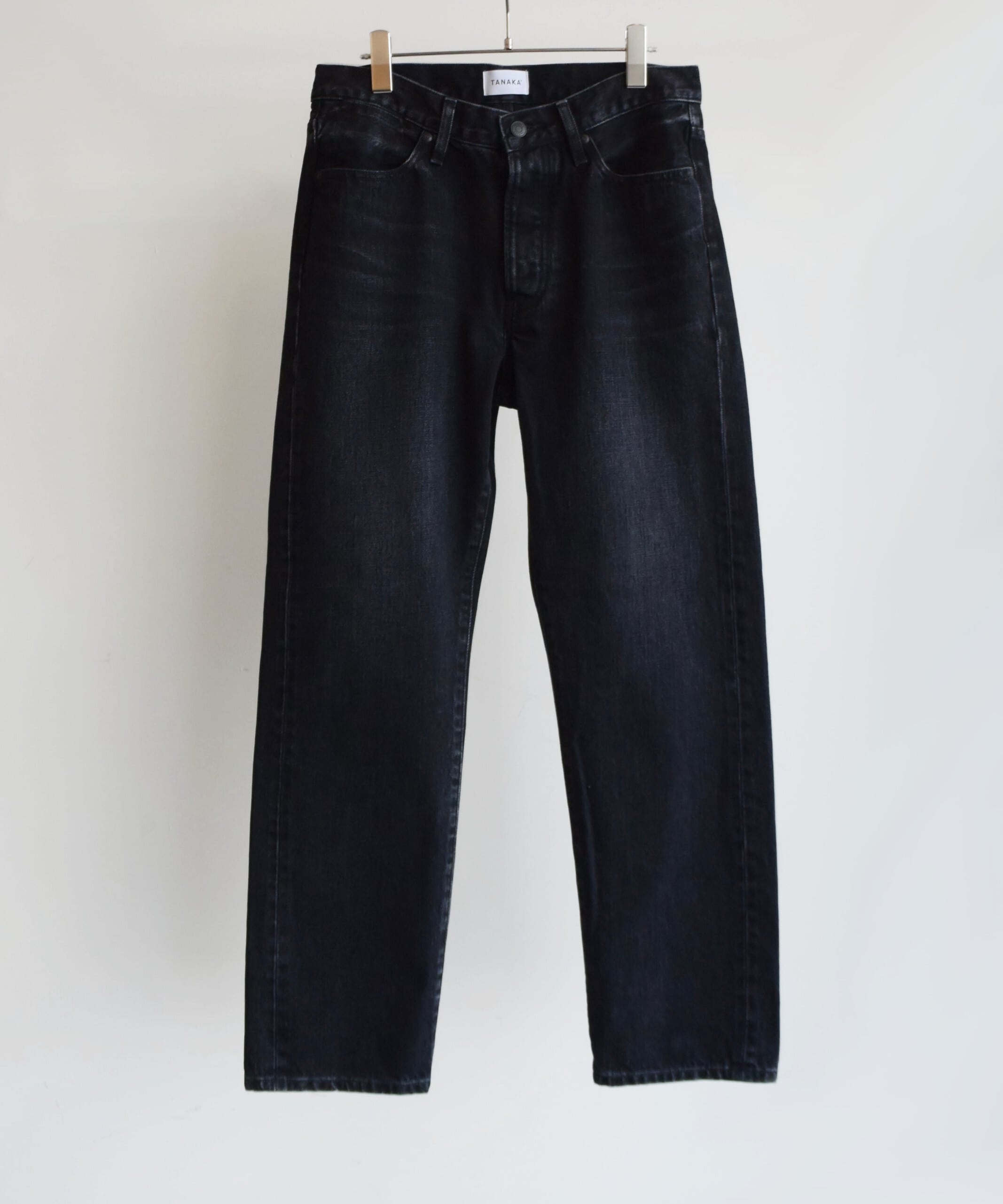 TANAKA / ST-126 THE STRAIGHT JEAN TROUSERS (BLACK SELVEDGE 