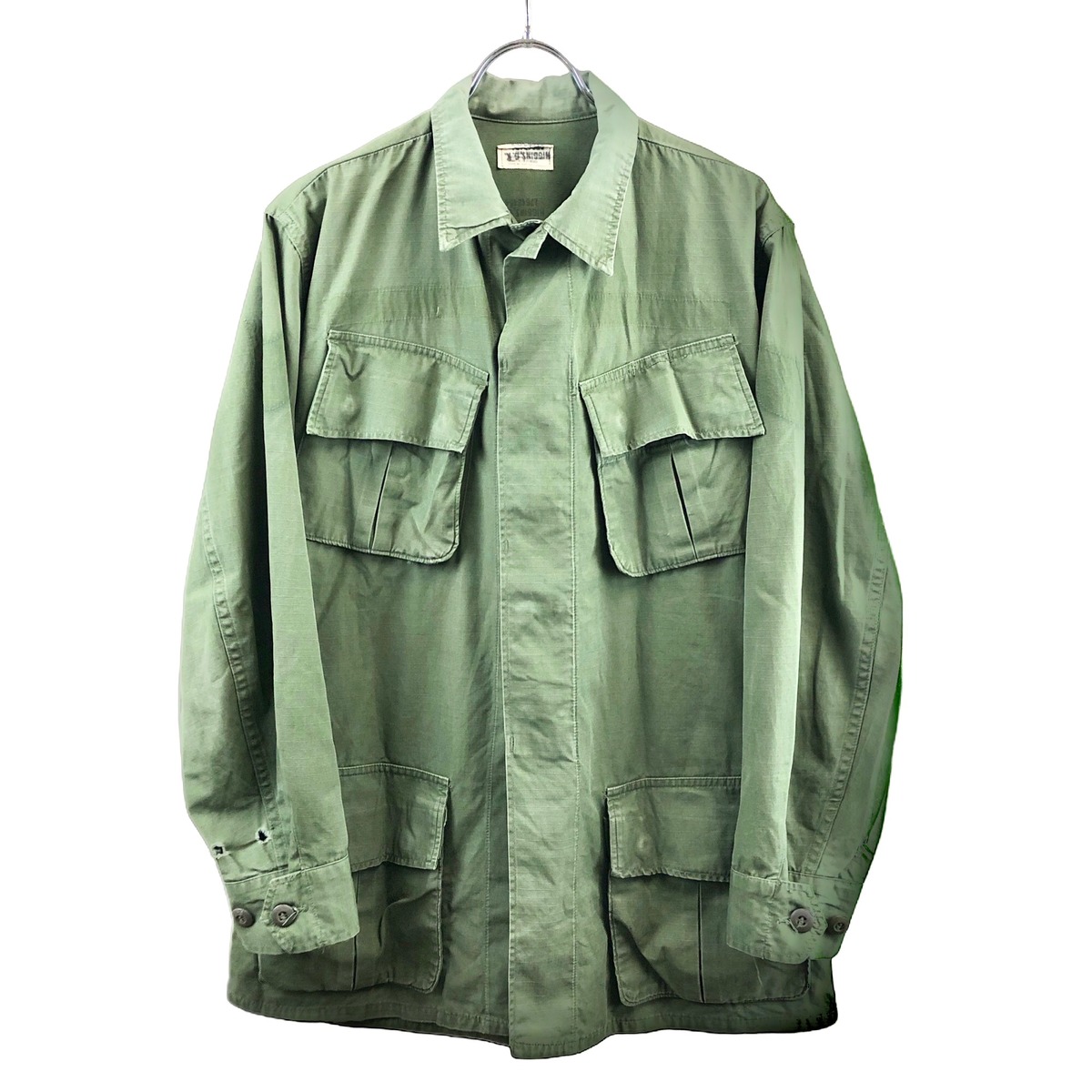 60s US ARMY』 ジャングルファティーグ 4th コンバット トロピカル 