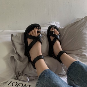 【予約】2c's cross strap sandal